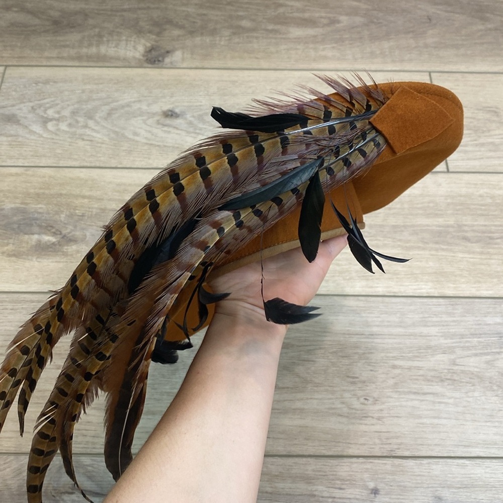 Vintage Jack McConnell‎ Boutique Feather Hat - Picture 2 of 10